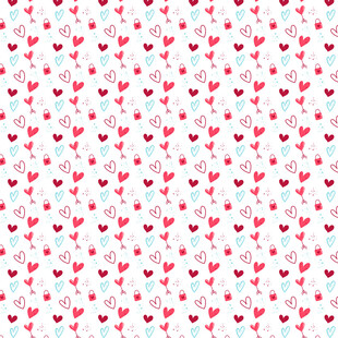 心形图案背景纹理