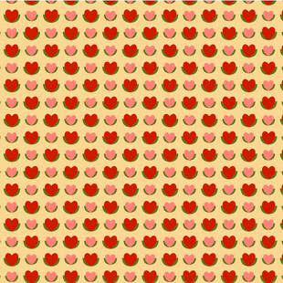 红色苹果图案背景纹理