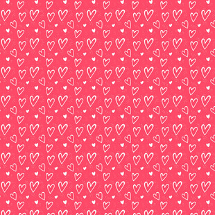 粉色爱心图案背景纹理