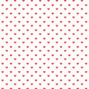 红色心形图案背景纹理