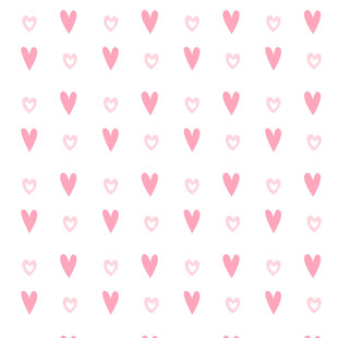 粉色爱心图案背景