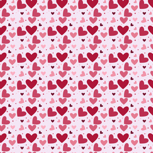 粉色心形图案背景纹理