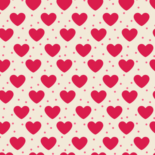 心形图案背景纹理