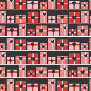 节日礼盒图案背景设计