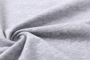 灰色棉质布料纹理特写