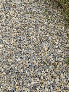 碎石地面纹理特写