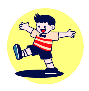 快乐男孩活力起舞