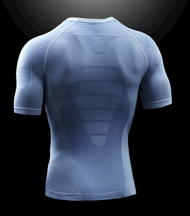 男士紧身短袖健身运动T恤