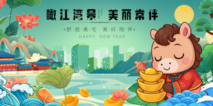 马年春节游奇幻江景乐园