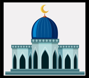 伊斯兰风格清真寺建筑