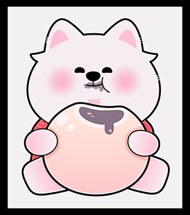 可爱胖猫抱着圆肚