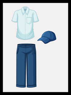 男士休闲服装套装展示