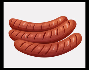 户外烧烤架上的美味烤肉