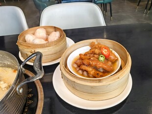 美味中式点心与佳肴