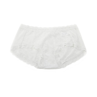白色蕾丝女士内裤