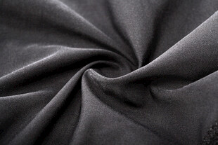 深灰色柔软褶皱布料纹理