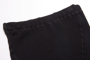 黑色布料细节特写