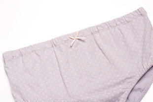 浅紫色条纹男士平角内裤