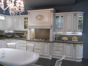 欧式奢华厨房家居场景