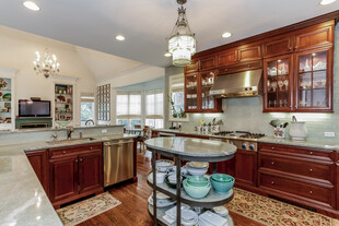 豪华现代风厨房室内景致