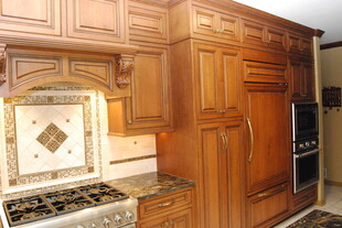 实木厨房橱柜精美展示