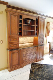 实木组合橱柜尽显优雅