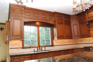 豪华木质厨房室内设计