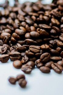 咖啡豆特写