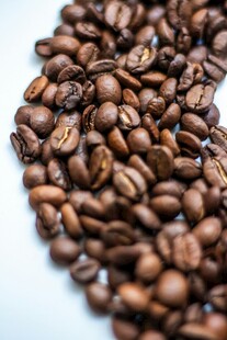 咖啡豆特写