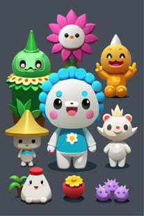 可爱卡通形象集合