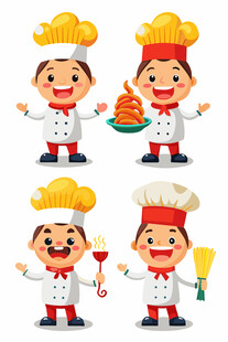 欢乐厨师形象合集