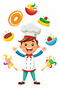 欢乐小厨师与多彩美食