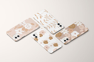 手机壳样机模板图片