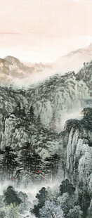 巨幅山水画