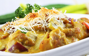 美味芝士肉酱焗菜