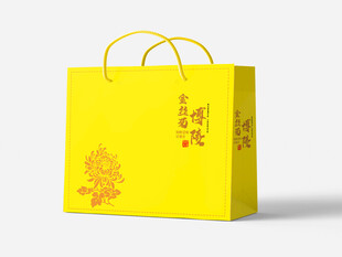 手提袋效果图样机 