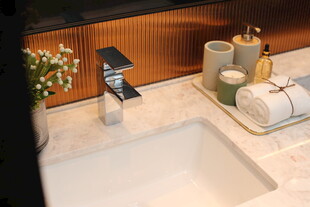 现代简约风洗手台一角