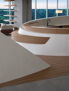 现代风格浴室浴缸场景