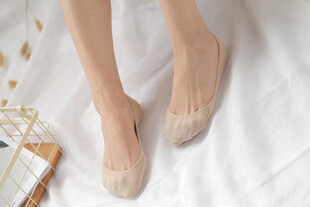 女士浅口隐形船袜展示