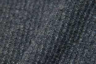 深灰色纹理布料特写