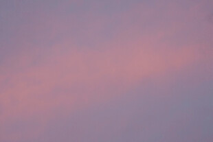 梦幻粉紫色天空美景