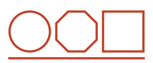 几何图形组合古典画框