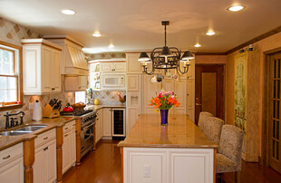 温馨美式风格厨房空间