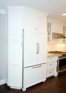 现代简约风格白色厨房