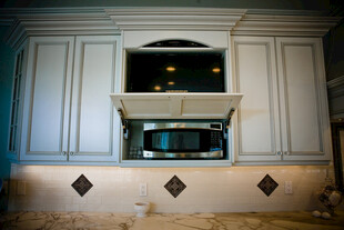 现代简约风厨房橱柜设计