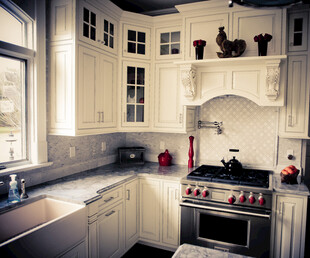 现代简约风白色系厨房