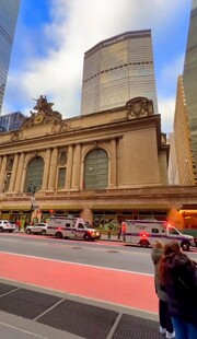 纽约中央车站外观景象