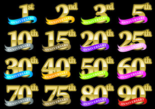 多彩数字展示丰富金额标识