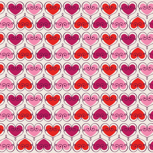 爱心图案背景