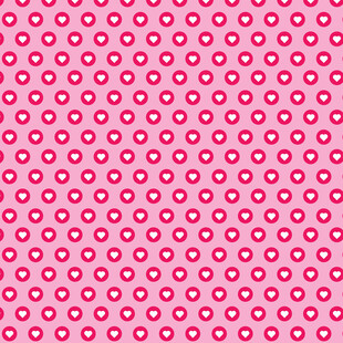 粉色圆圈图案背景